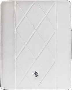 Чехол для планшетных компьютеров Ferrari Maranello для New iPad/iPad 2 White