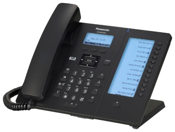 IP телефон Panasonic KX-HDV230RUB черный